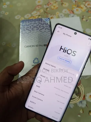 টেকনো ক্যামন ৪০ প্রো ৫জি ২৫৬ জিবি