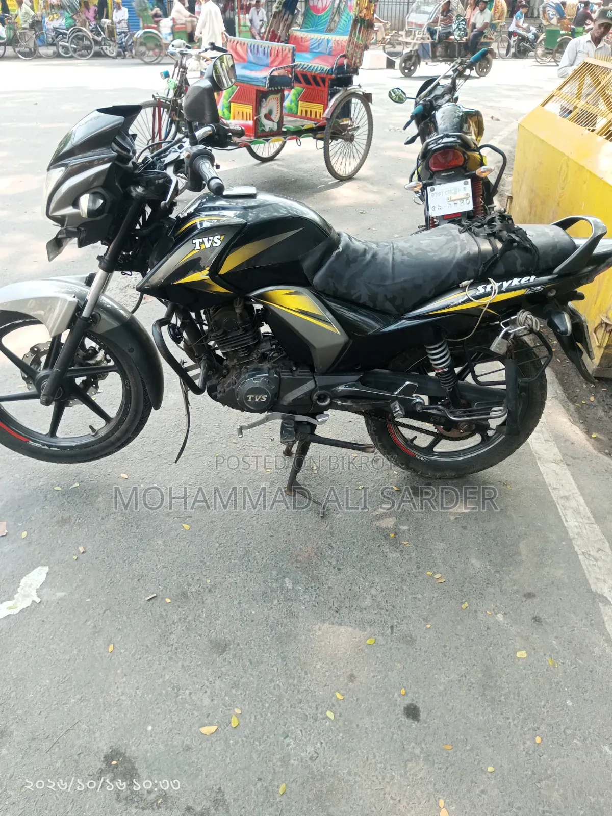 TVS Stryker 125 2016 Black