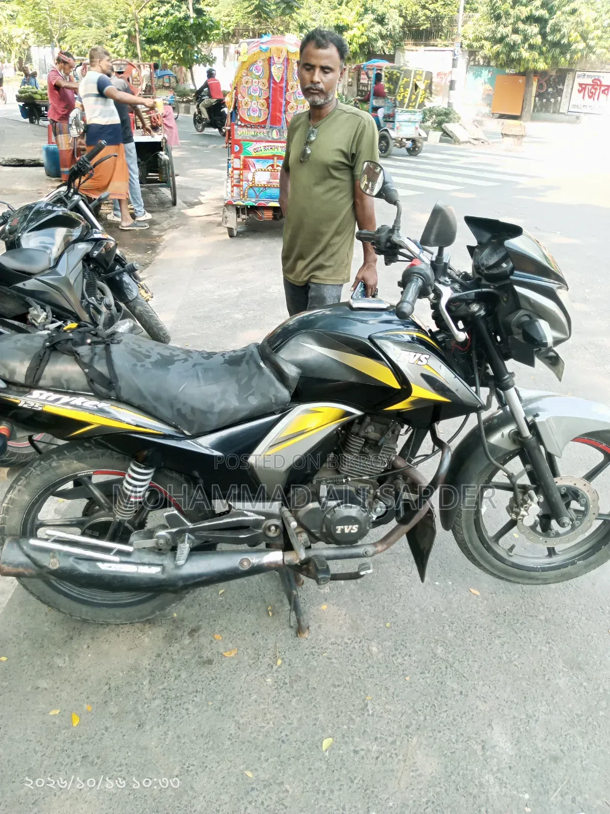 TVS Stryker 125 2016 Black