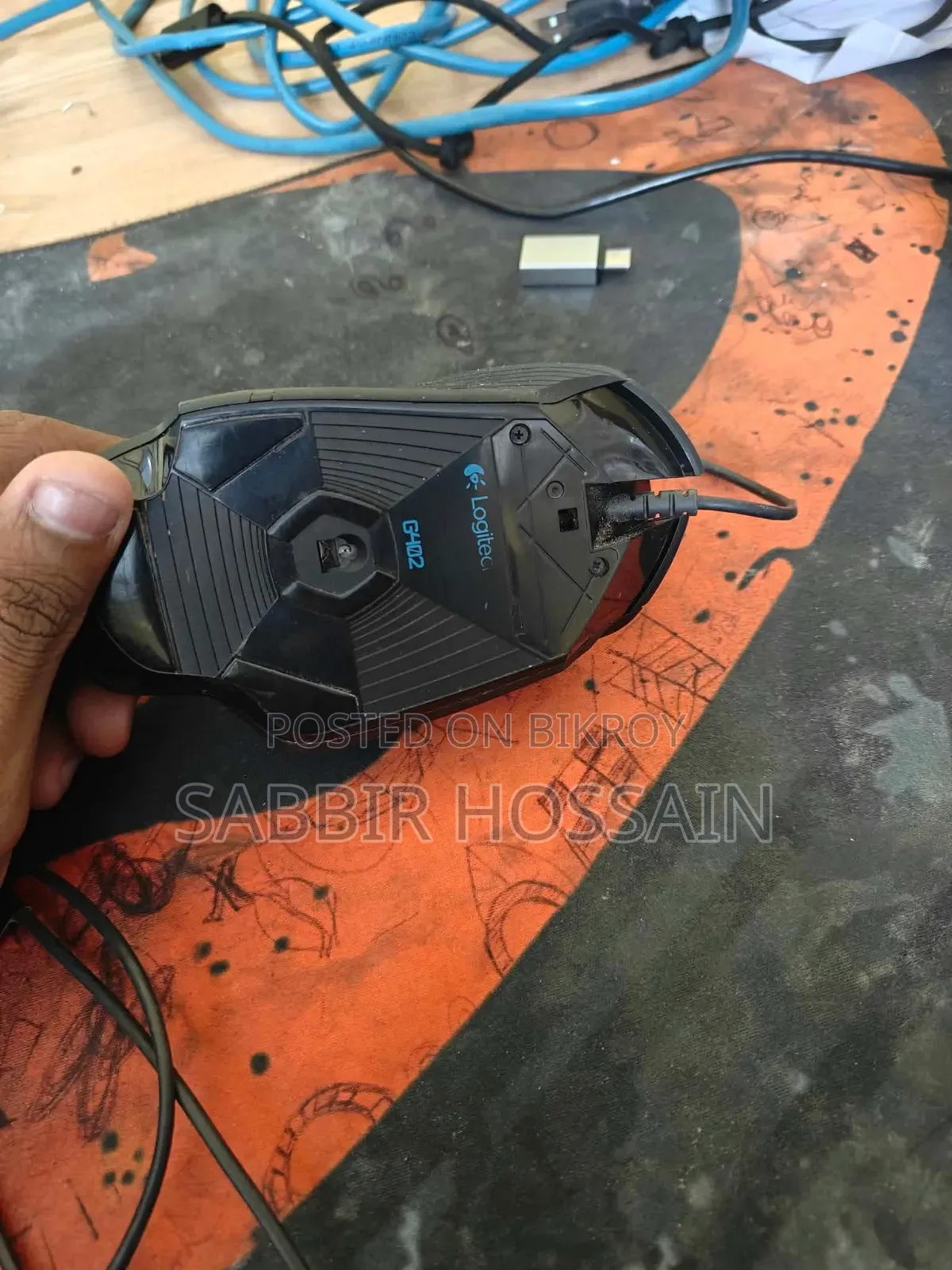 লজিটেক জি৪০২ হাইপেরিয়ন ফিউরি মাউস