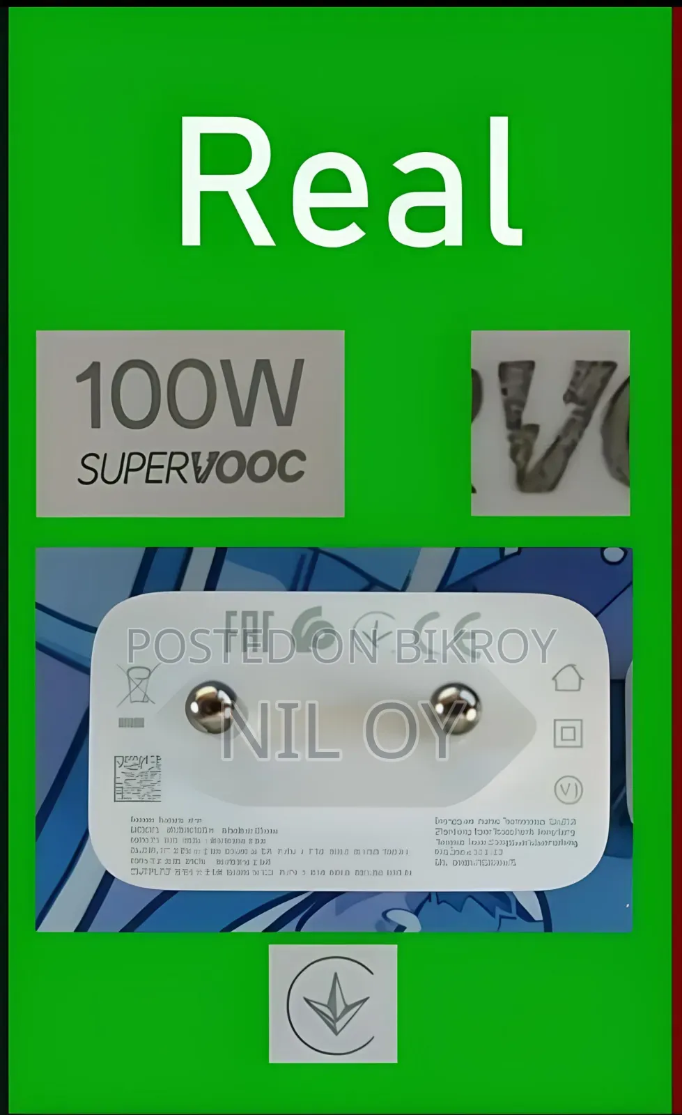OnePlus 80watt Original Charger