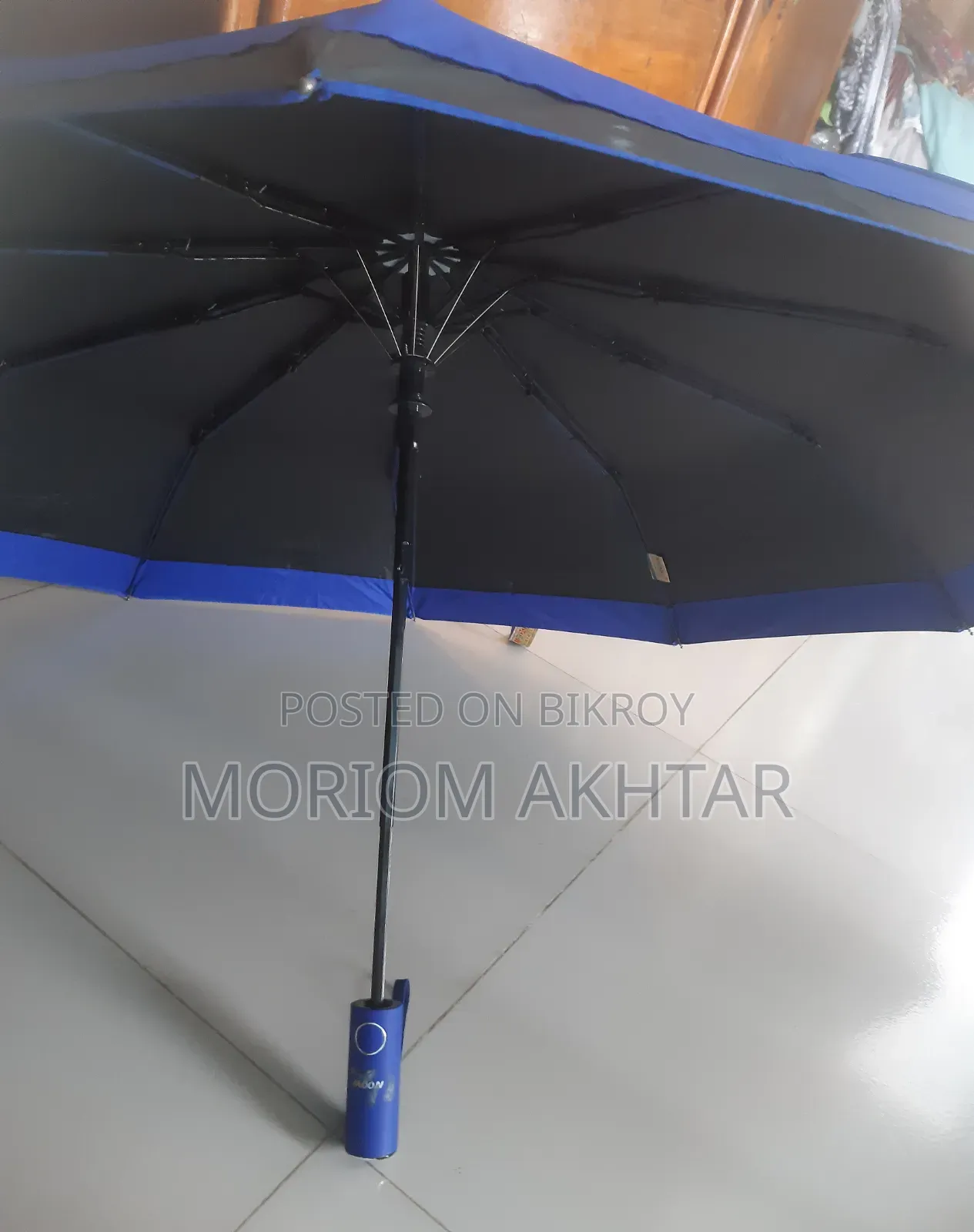 Moon Umbrella (10 Ribs) Auto Open