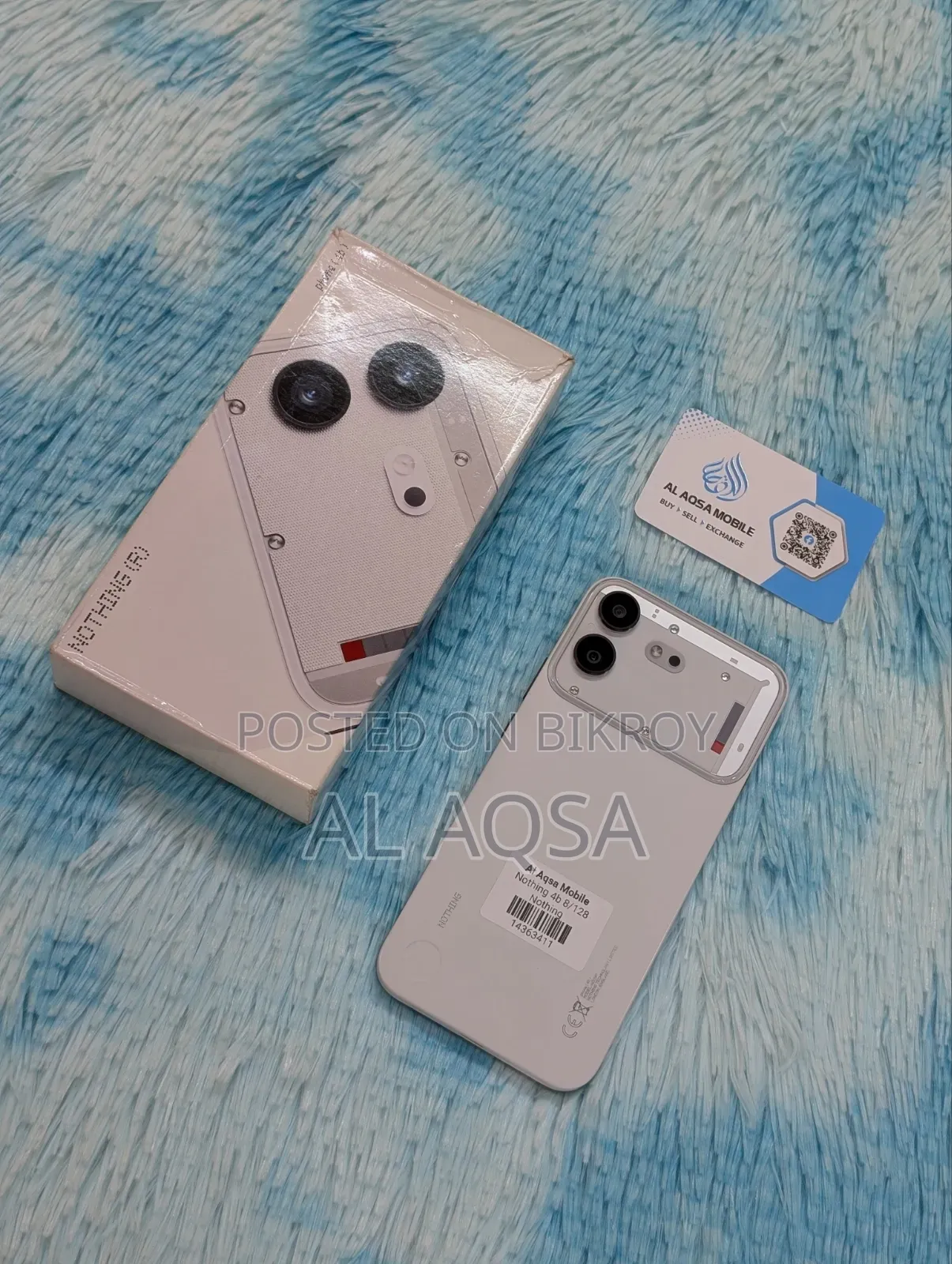 নাথিং ফোন ৪বি ১২৮ জিবি সাদা