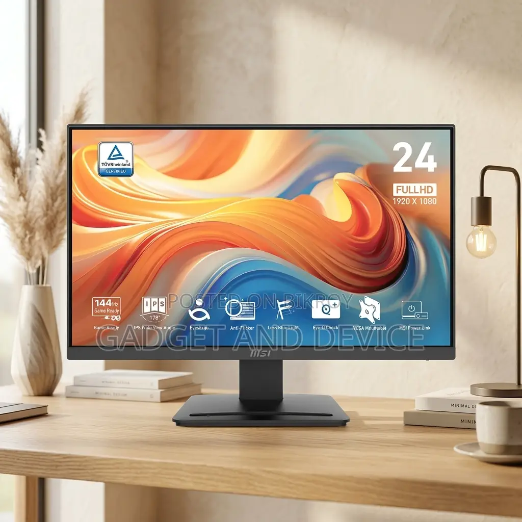 Msi Pro Mp243l E14 23.8" 144hz Ips FHD মনিটর