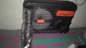 তার বিহিন মাইক্রোফোনসহ ৬ ইঞ্চি সাউন্ড বক্স