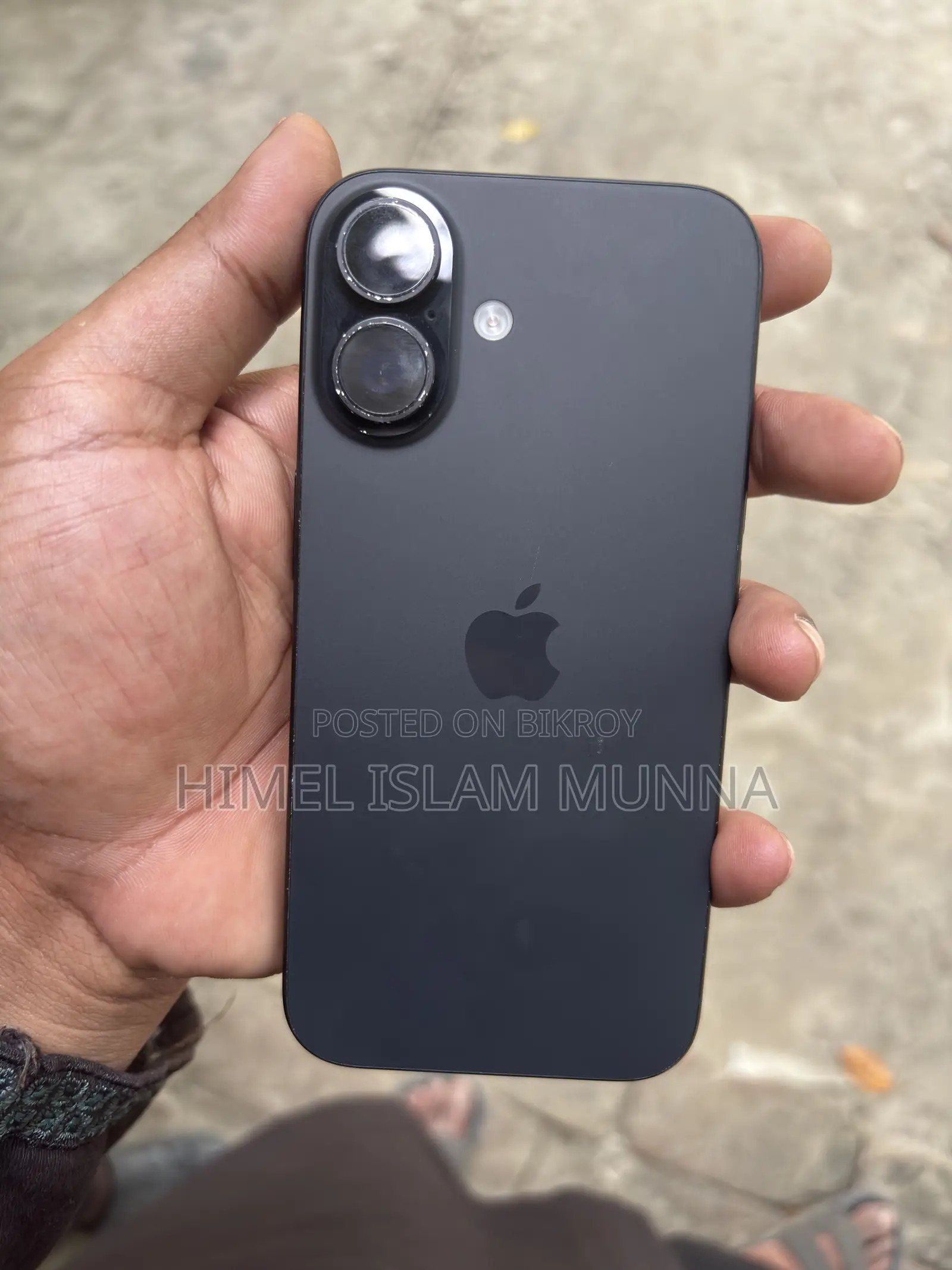 অ্যাপল আইফোন ১৬ ১২৮ জিবি ব্ল্যাক