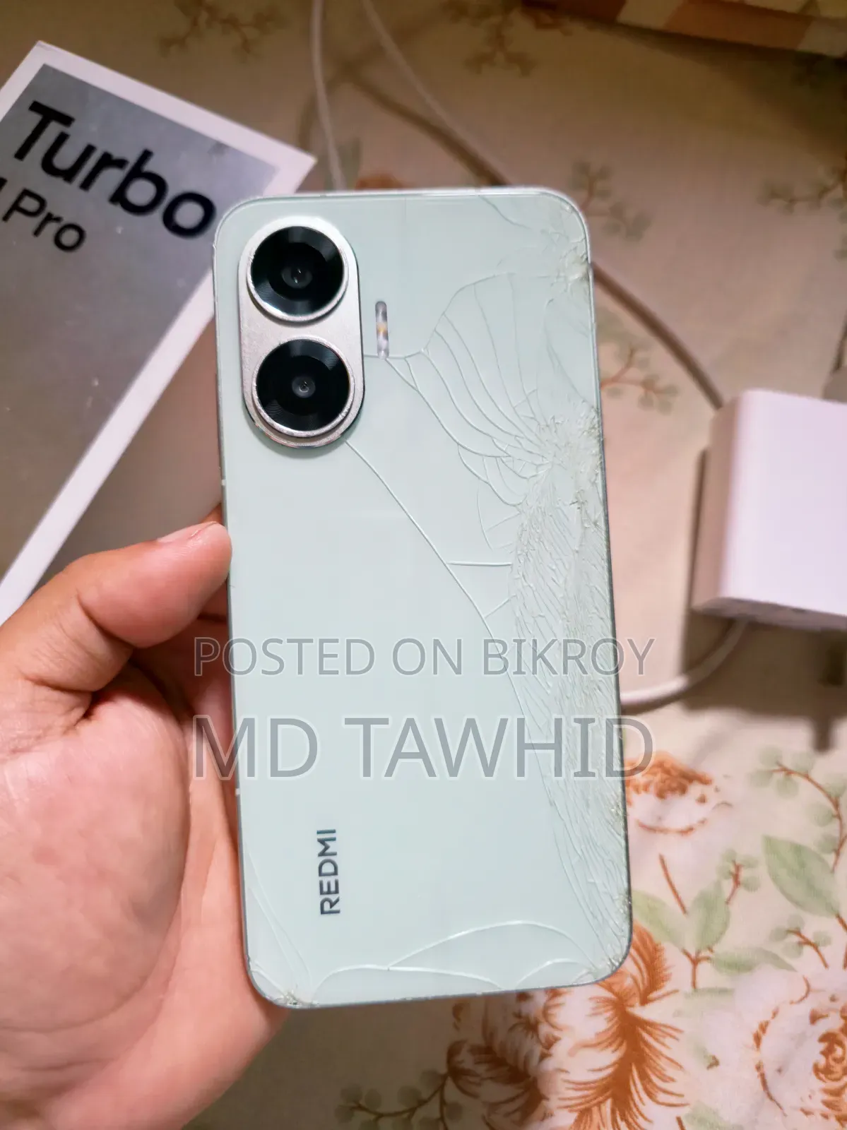 শাওমি রেডমি টার্বো ৪ প্রো ২৫৬ জিবি গ্রিন