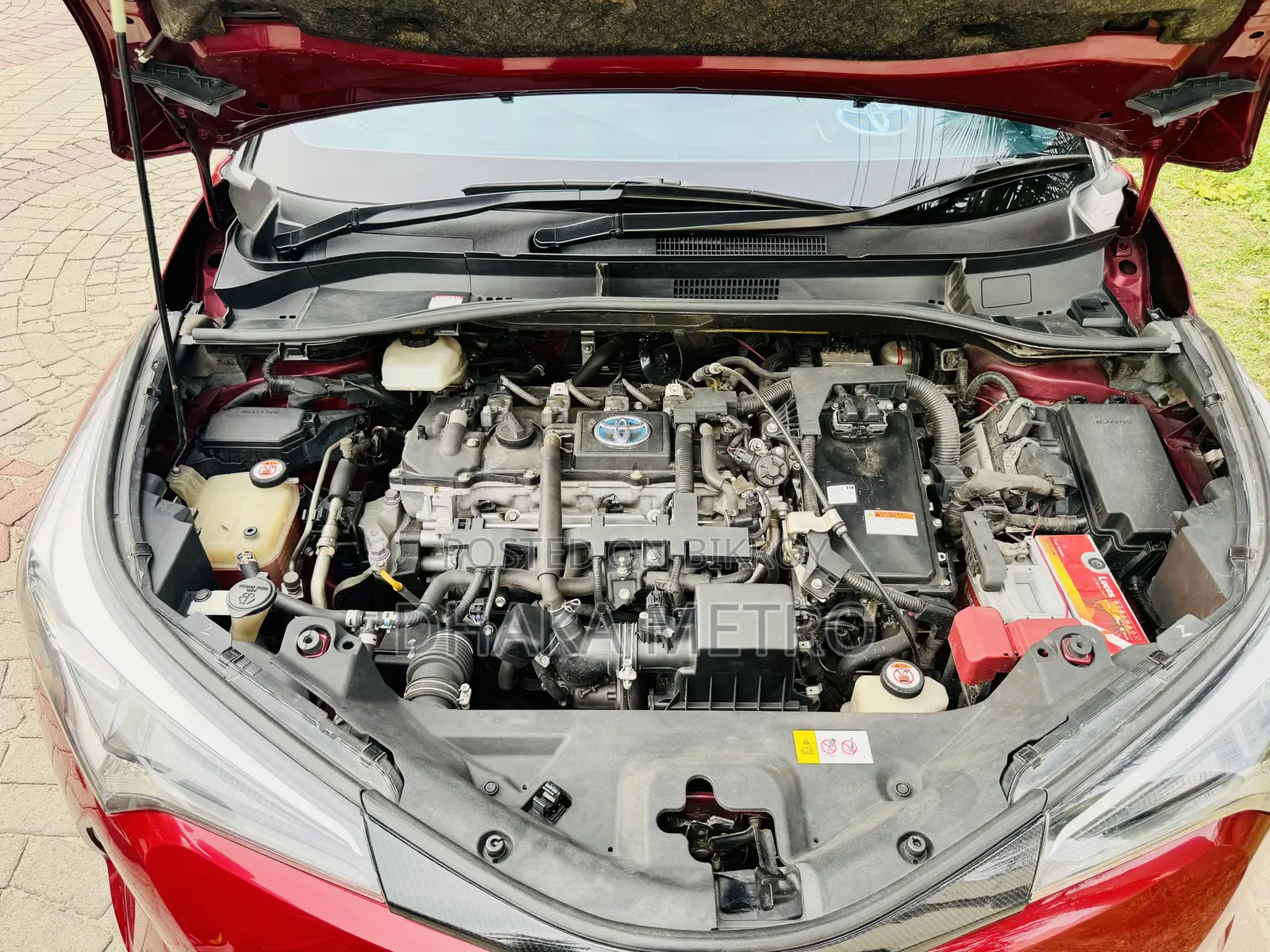 Toyota C-HR 2018 Maroon