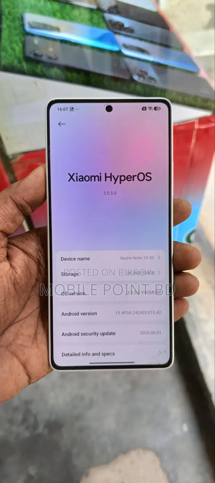 Xiaomi Redmi Note 13 256 GB Red
