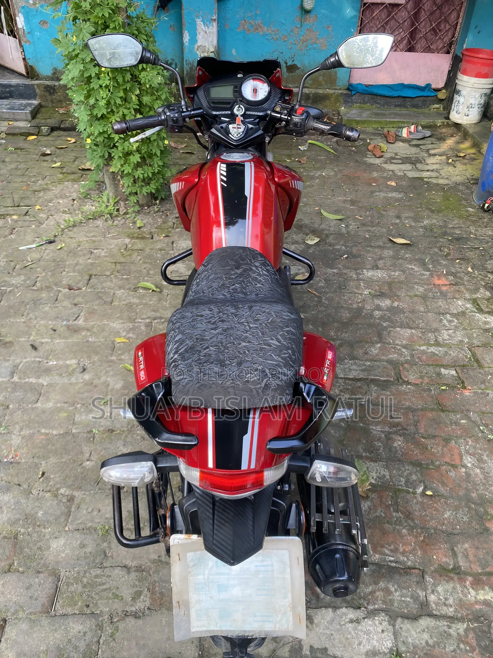 TVS Apache RTR 160 2V 2021 Red