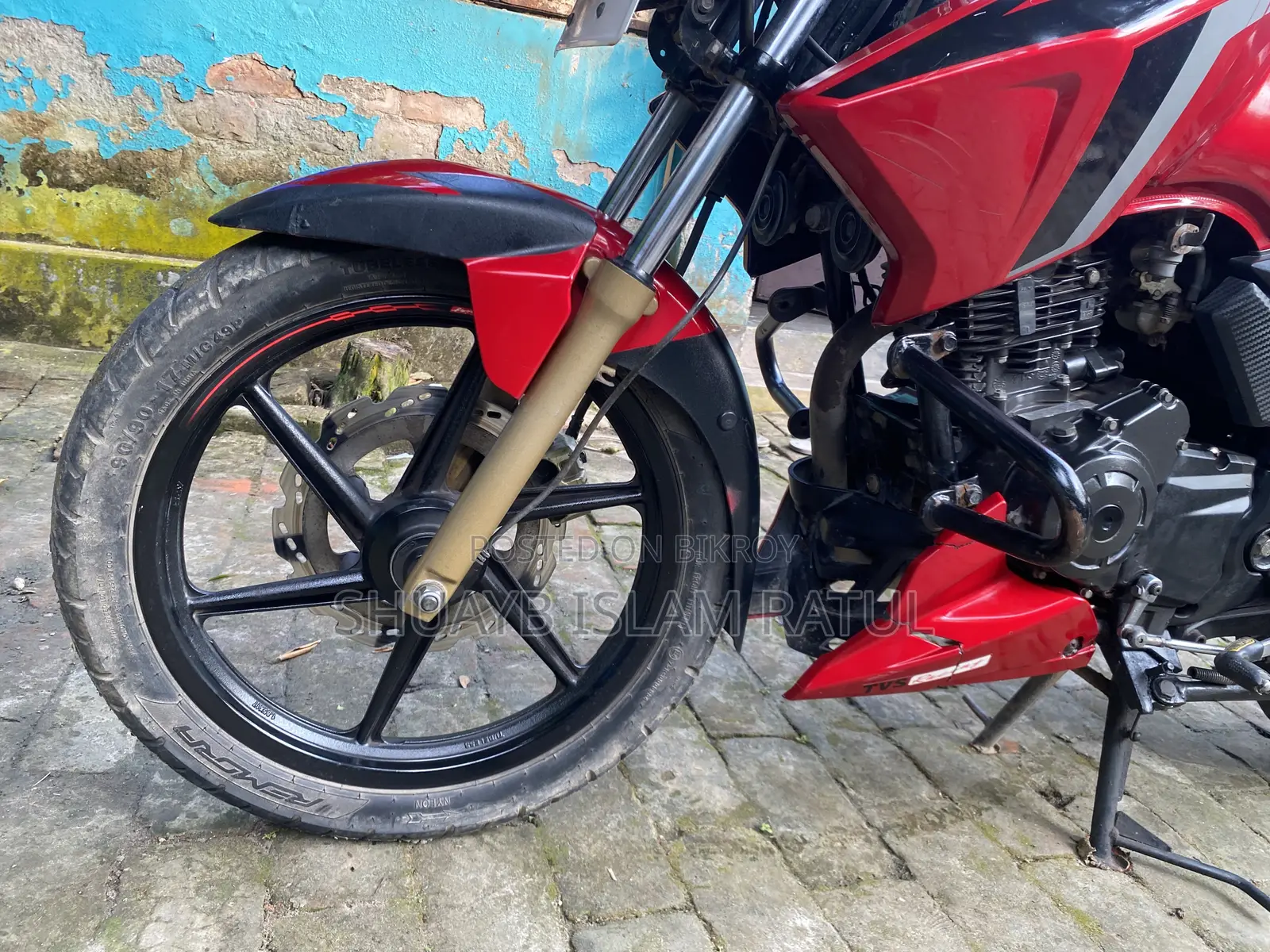 TVS Apache RTR 160 2V 2021 Red