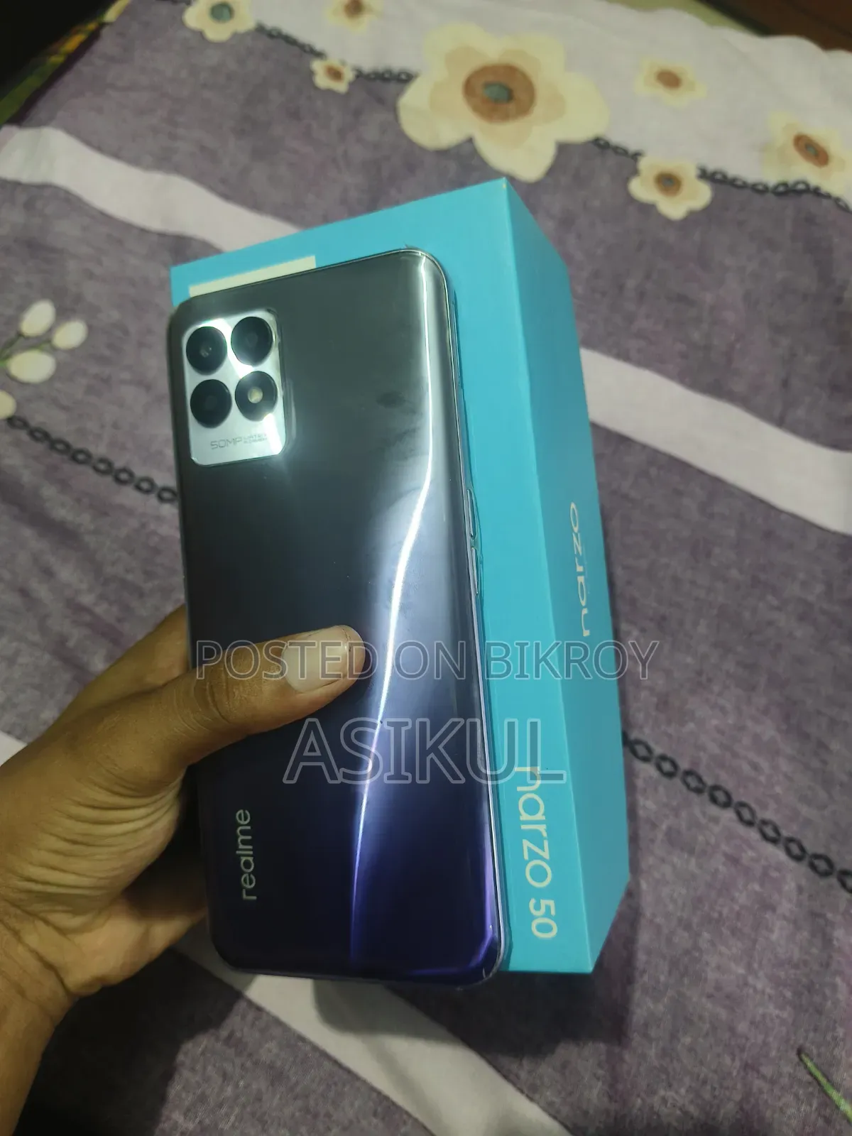 রিয়েলমি নারজো ৫০ ১২৮ জিবি গ্রে