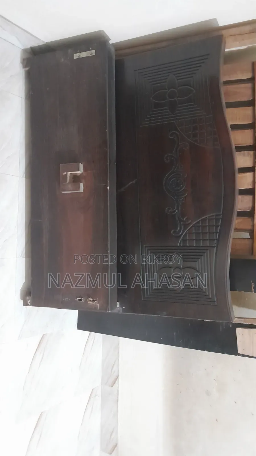 Malaysian Wood Single Bed