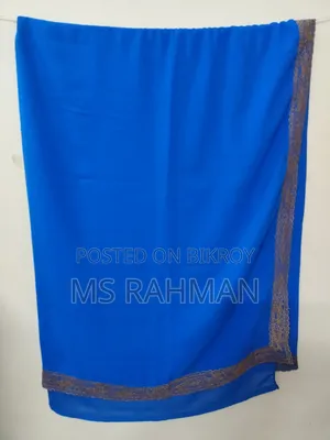 Exclusive Designed Nilambori Jeorzeet Sari (Unused)