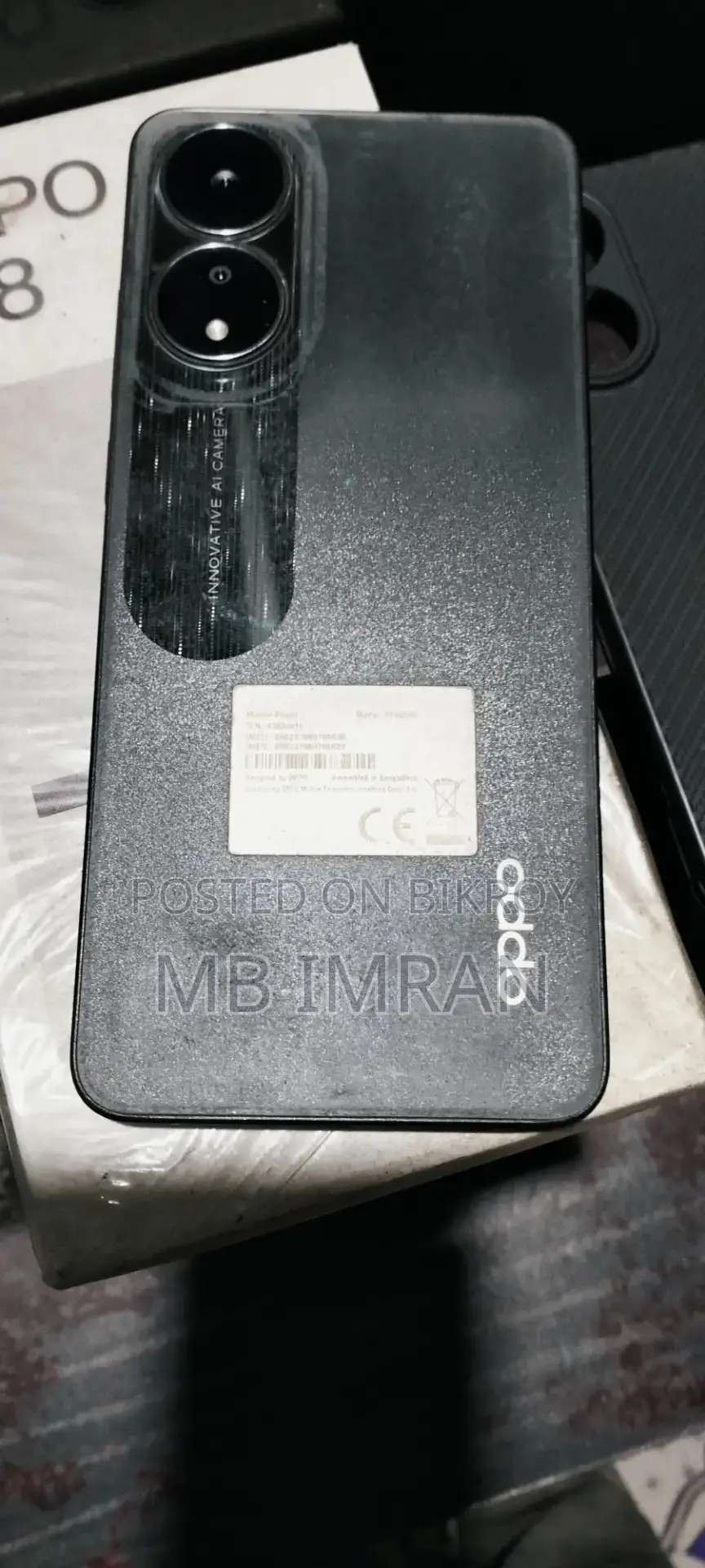 Oppo A78 4G 256 GB Black