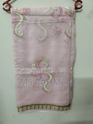 Hand Made Designed & Unique Color Pure Cotton Saree.