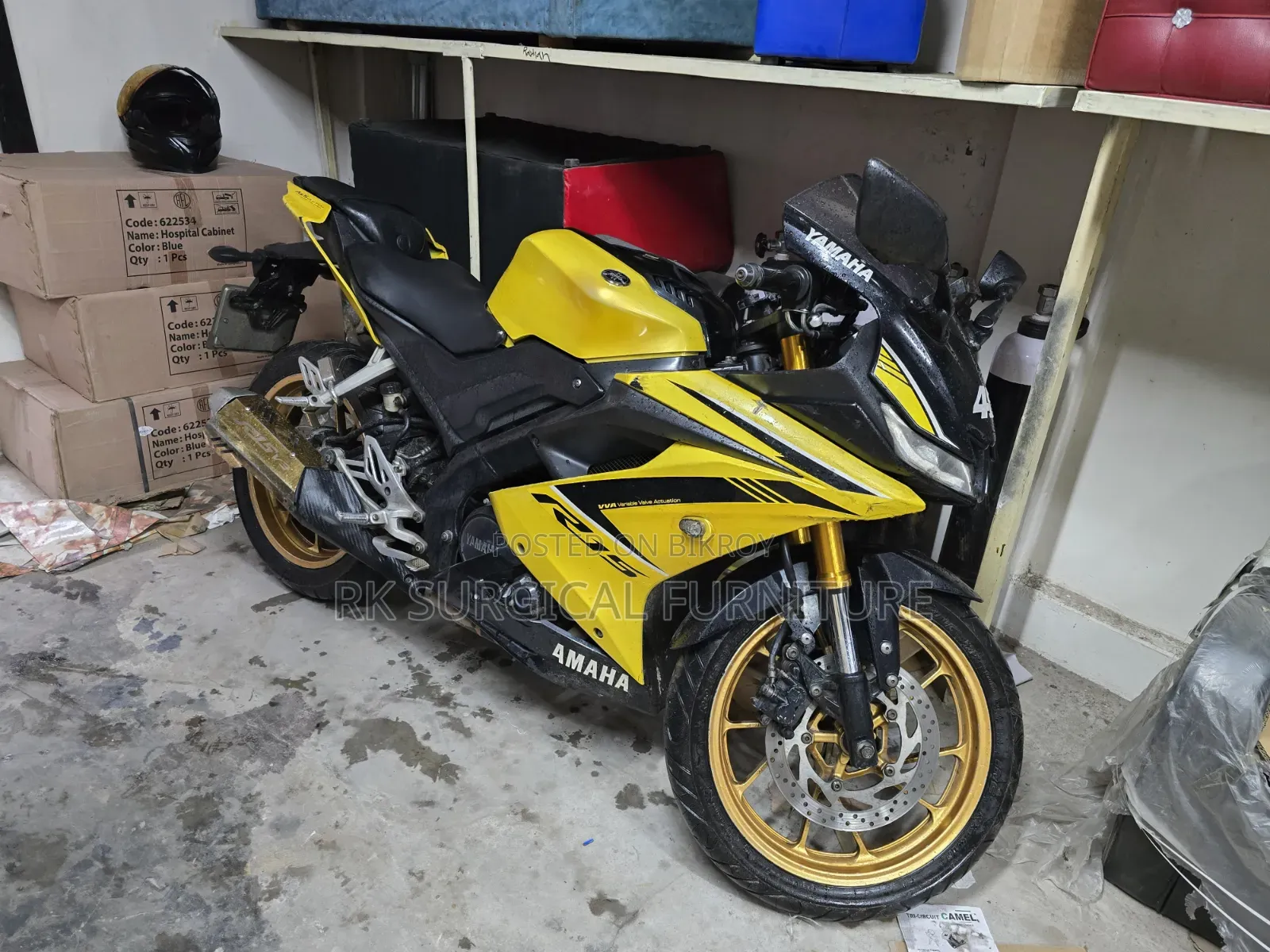 Yamaha R15 V3 2019 Black
