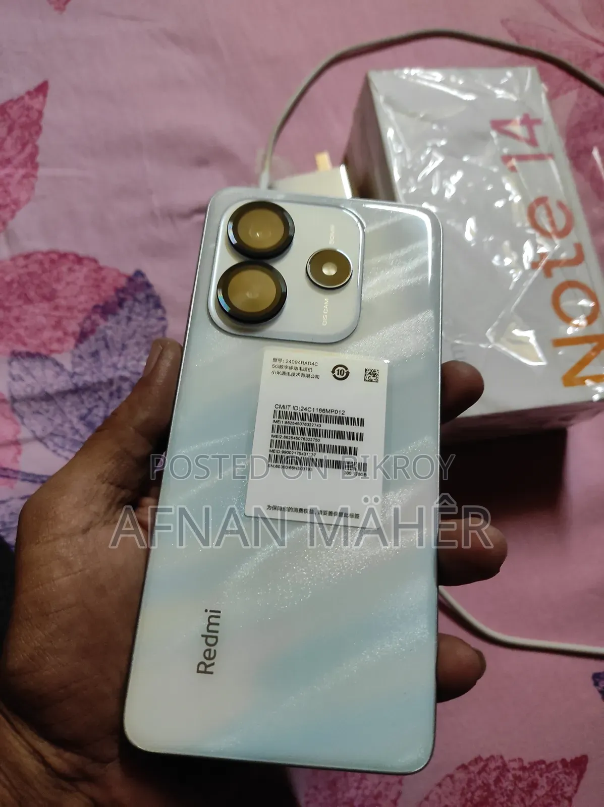 Xiaomi Redmi Note 14 4G 128 GB White