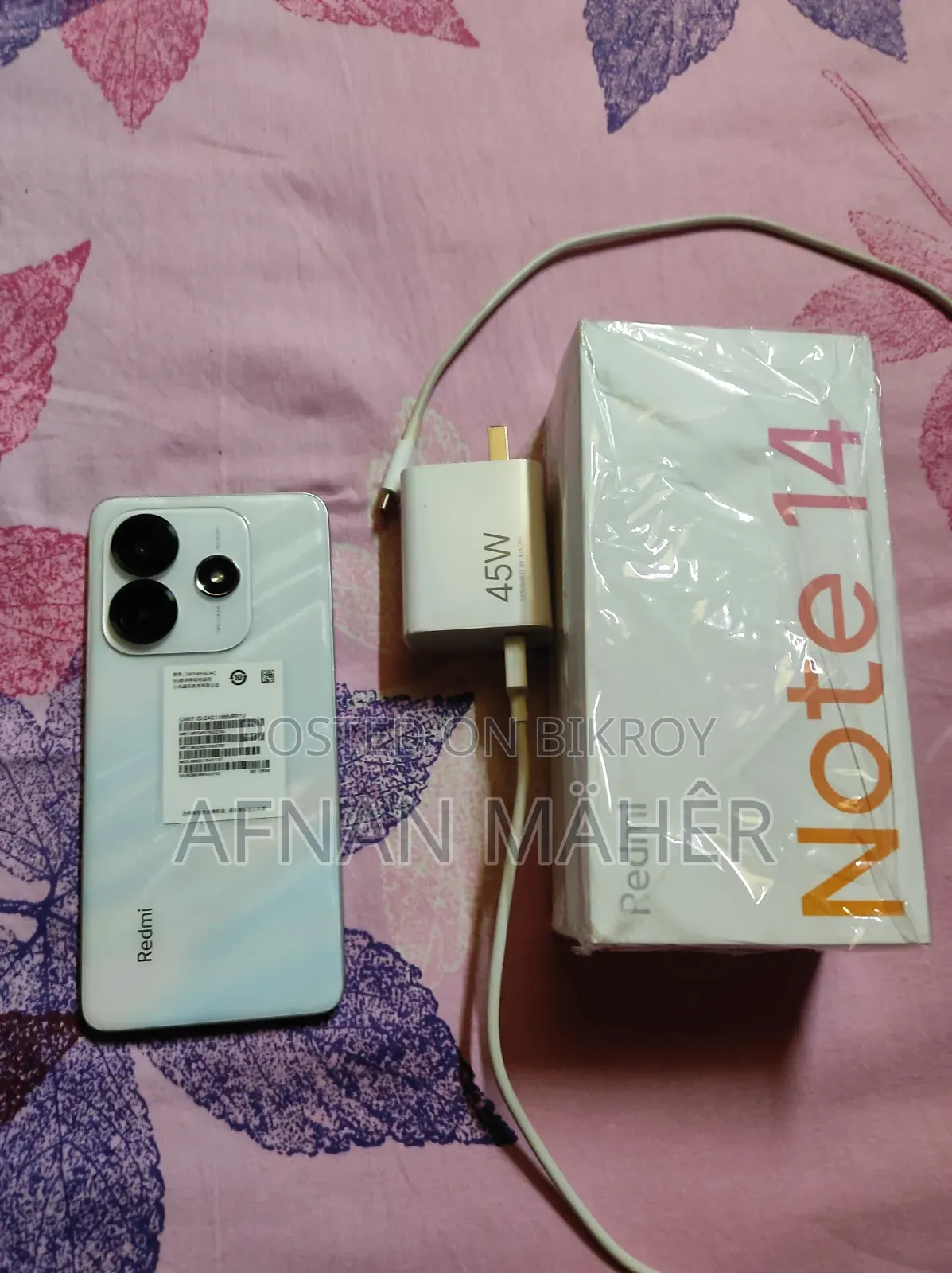 Xiaomi Redmi Note 14 4G 128 GB White
