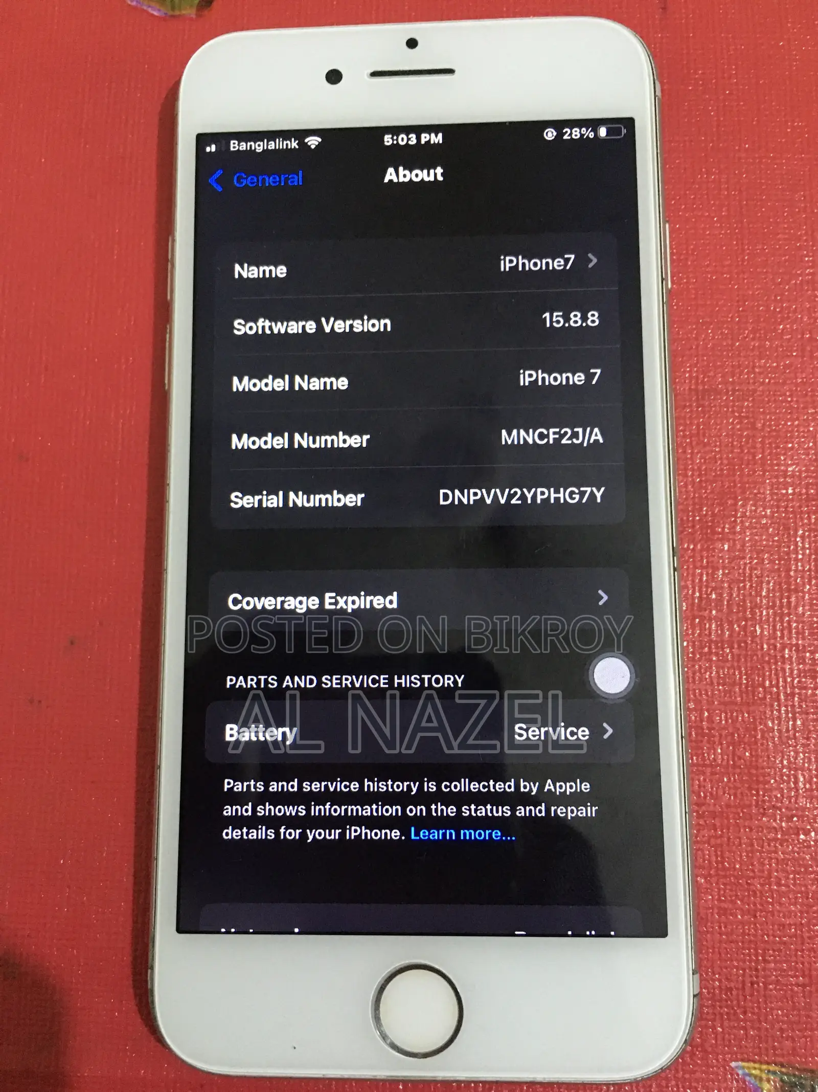 Apple iPhone 7 32 GB Silver