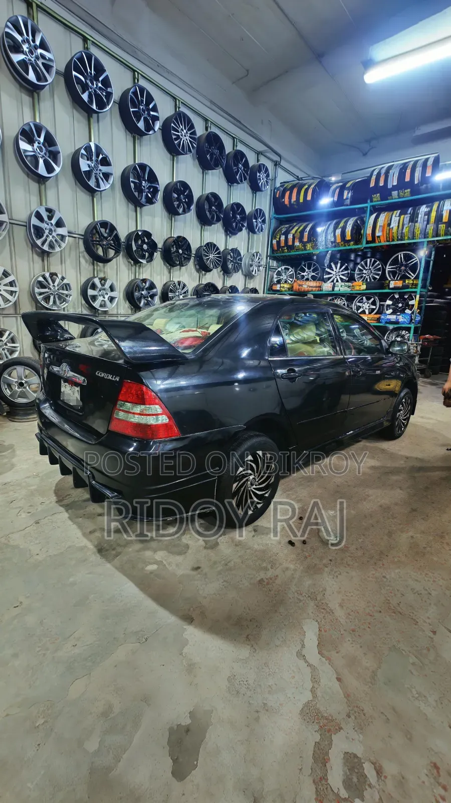 Toyota Corolla Sedan 2001 Black