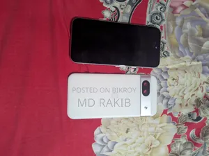 Google Pixel পুরানো ডিসপ্লে। ফিঙ্গারপ্রিন্ট কাজ করে