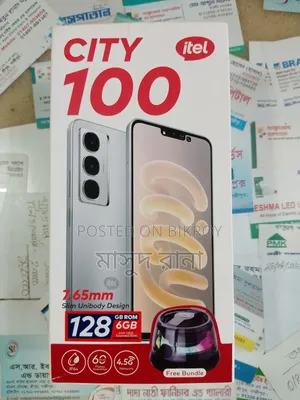 Itel City 100 128 GB Black