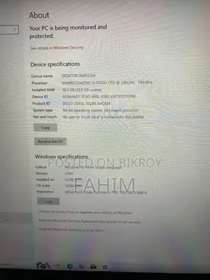 Laptop Lenovo 16GB Intel Core i5 eMMC 1T