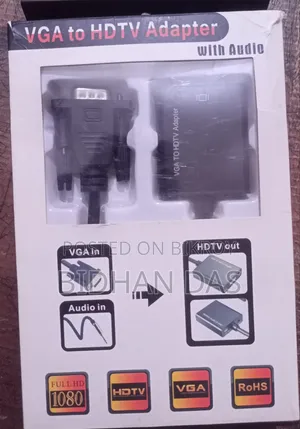 VGA to HDMI converter cable adapter with audio