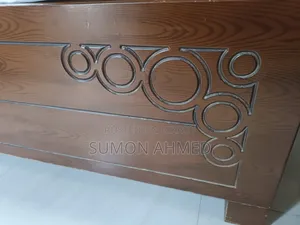 Large size Malaysian wood bed