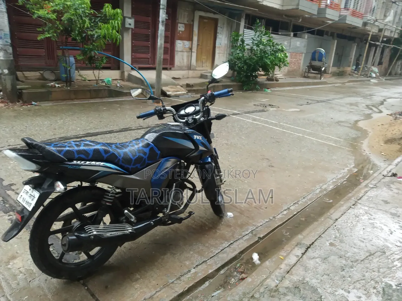 টিভিএস স্ট্রাইকার ১২৫ ২০১৯ নীল