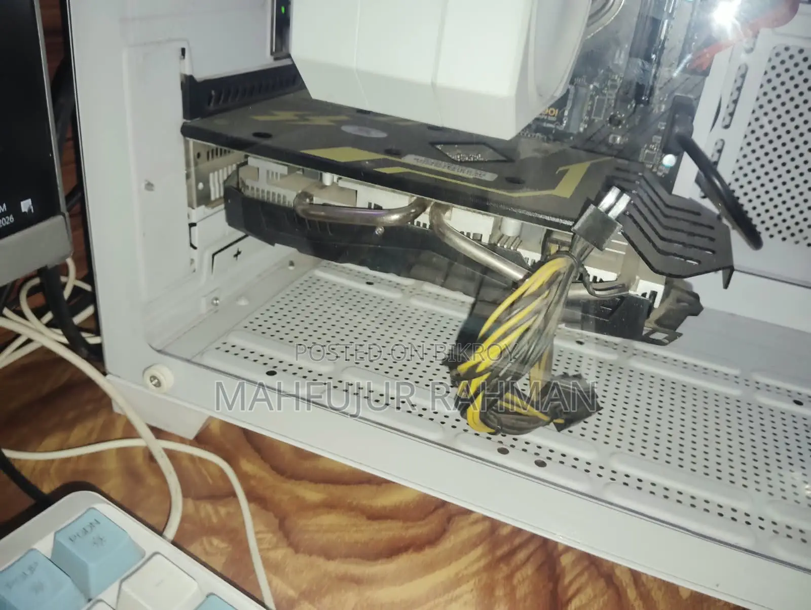 PELADN RX 580 8G 256Bit ডুয়াল ফ্যানস গেমিং গ্রাফিক্স কার্ড (ব্যবহৃত)