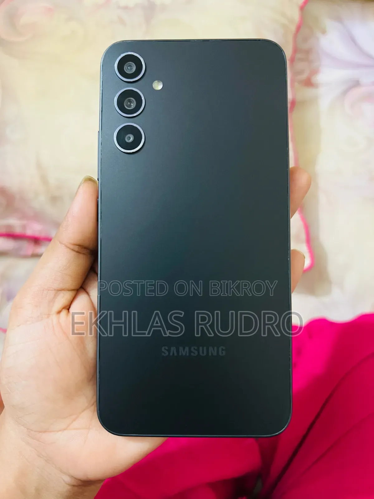 স্যামসাং গ্যালাক্সি এ৩৪ ২৫৬ জিবি কালো