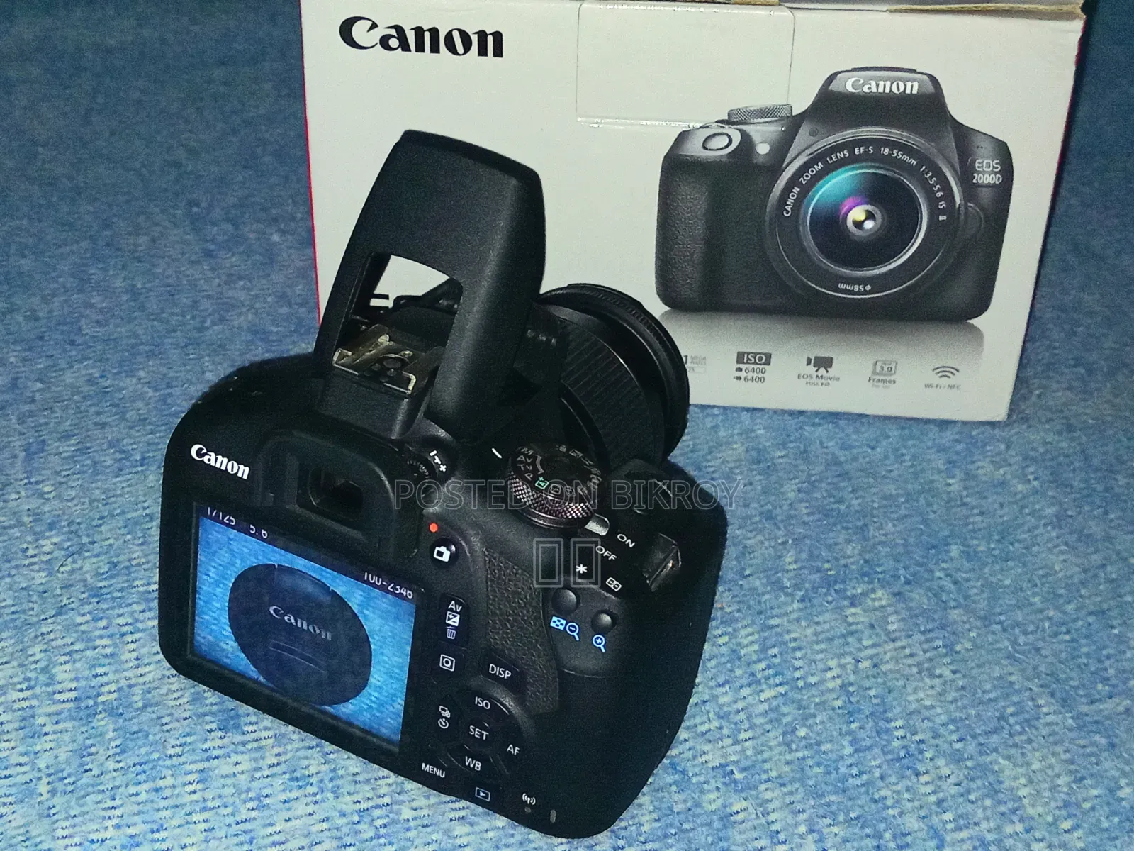 Canon 2000D Full HD Wi-Fi DSLR + Kit Lens