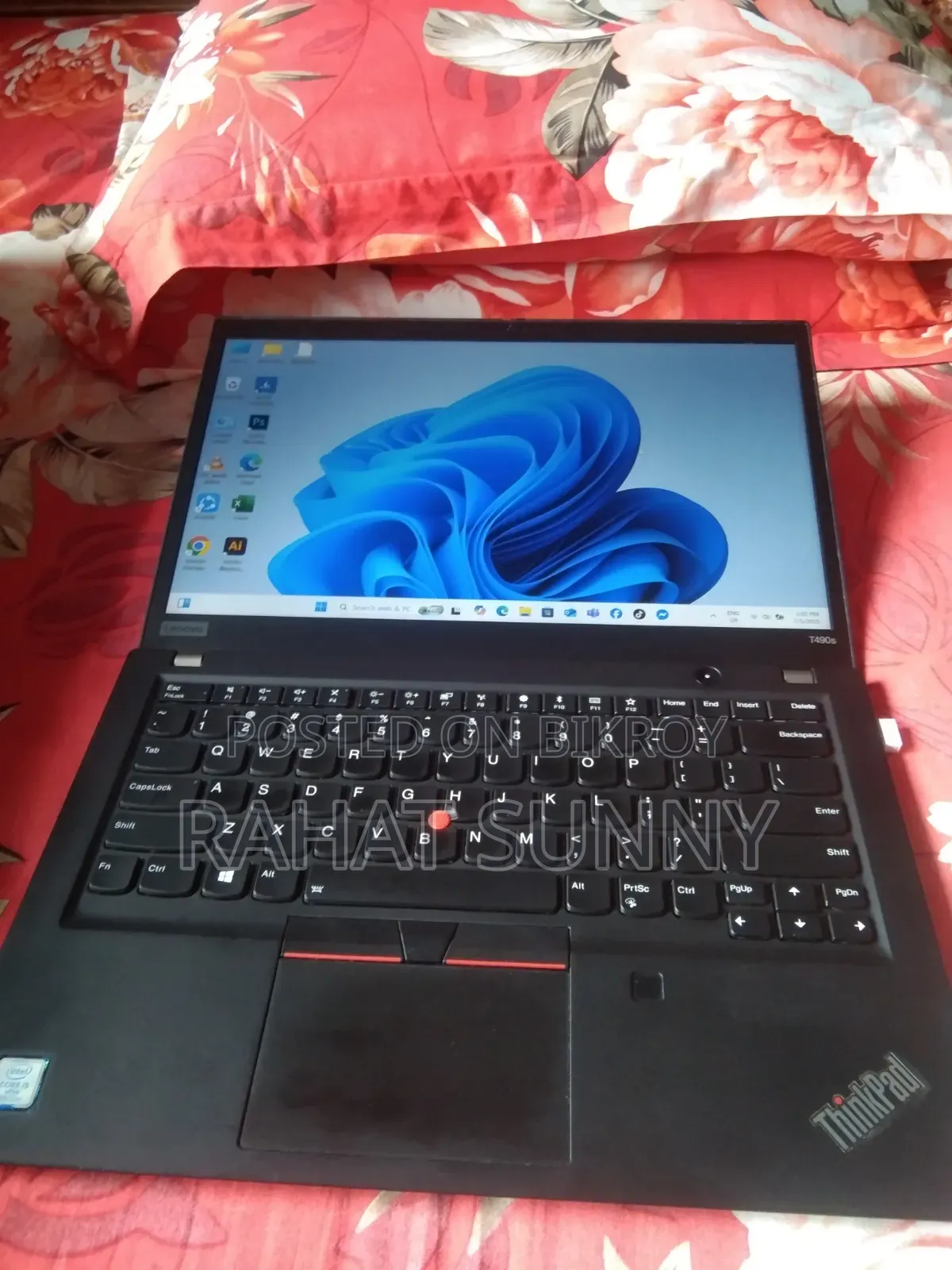 Laptop Lenovo ThinkPad T490s 16GB Intel Core i5 SSD 256GB