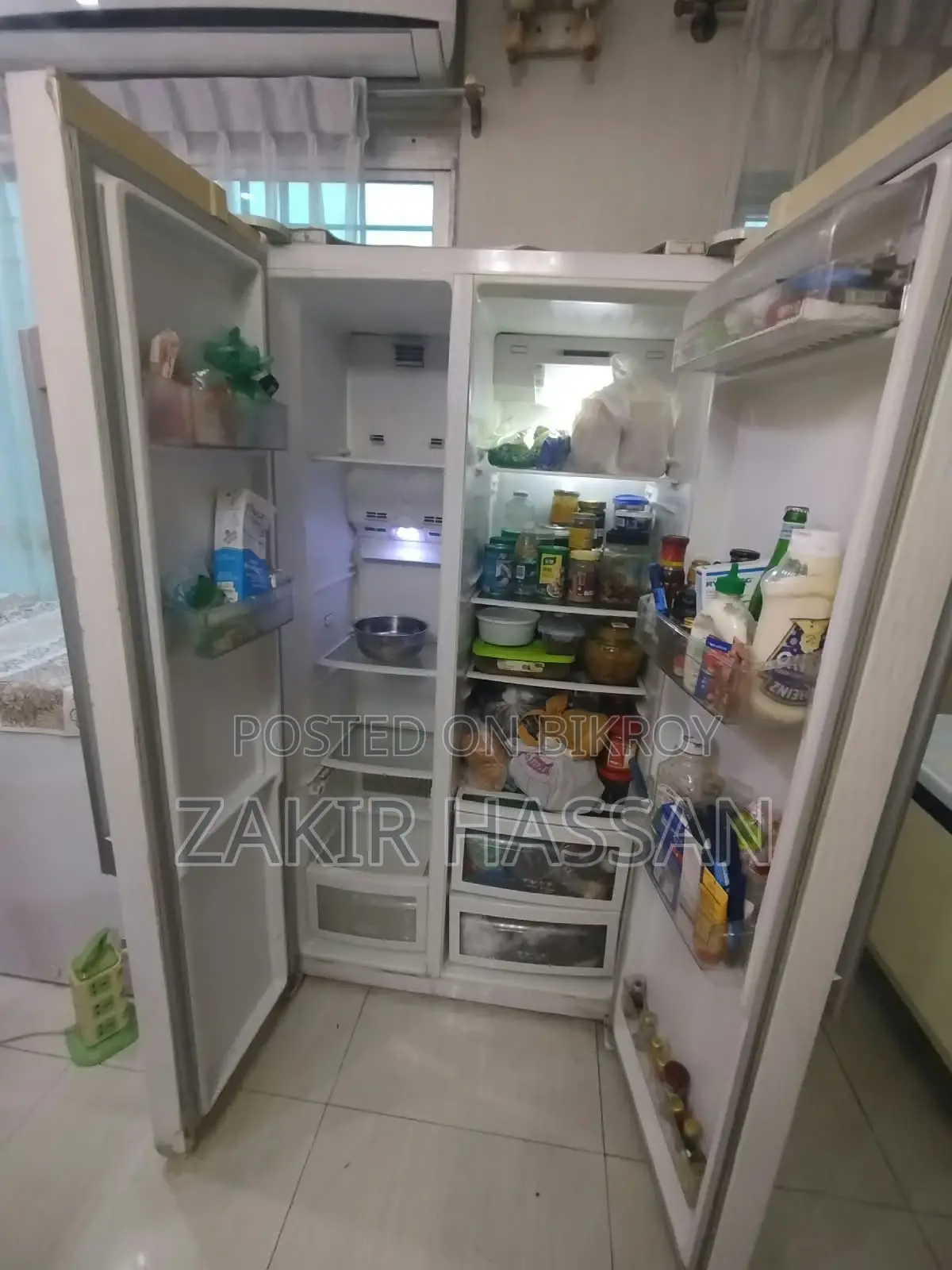 TCL Refrigerator, 528 Liter BCD-528WEX60