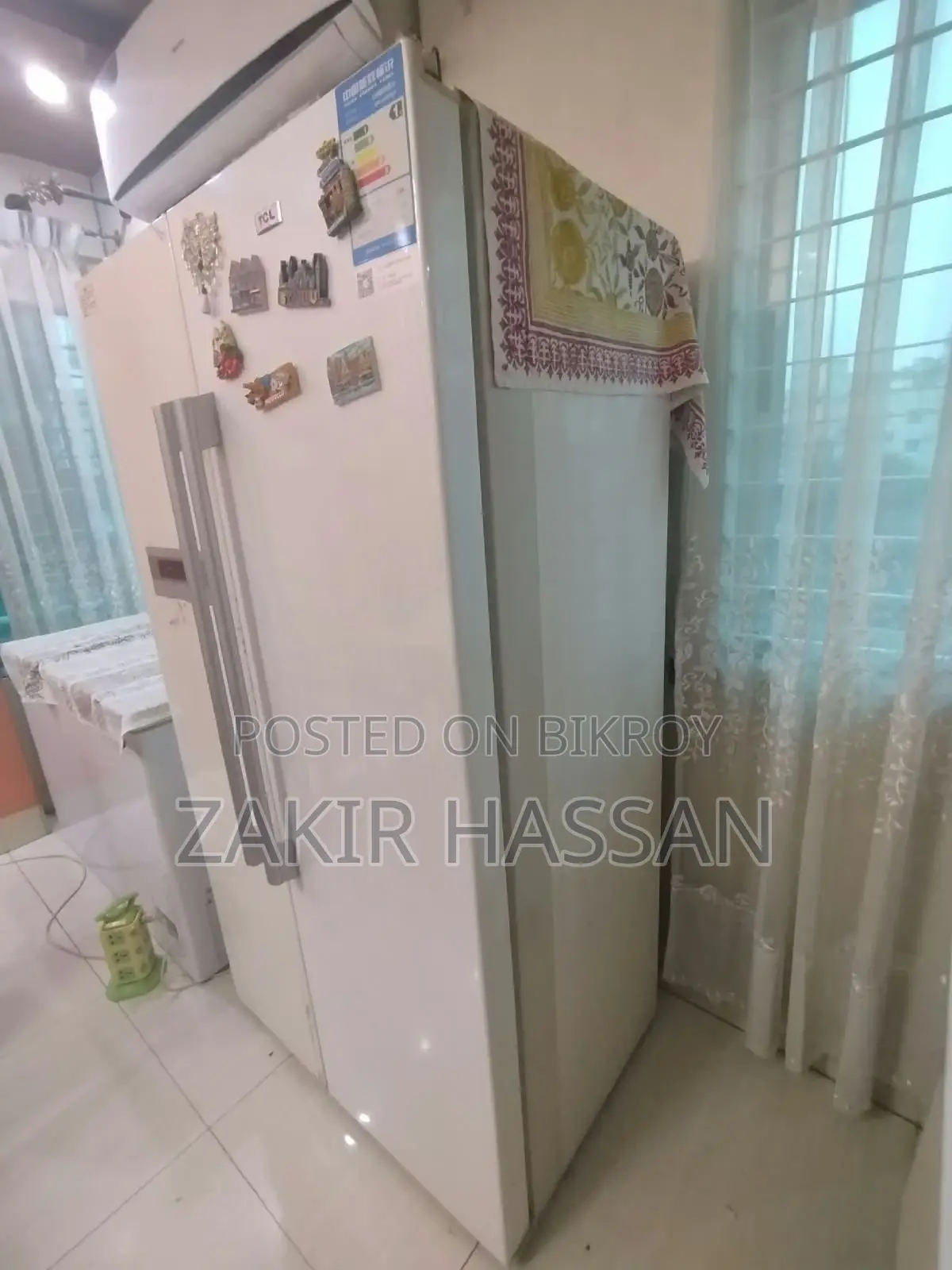 TCL Refrigerator, 528 Liter BCD-528WEX60
