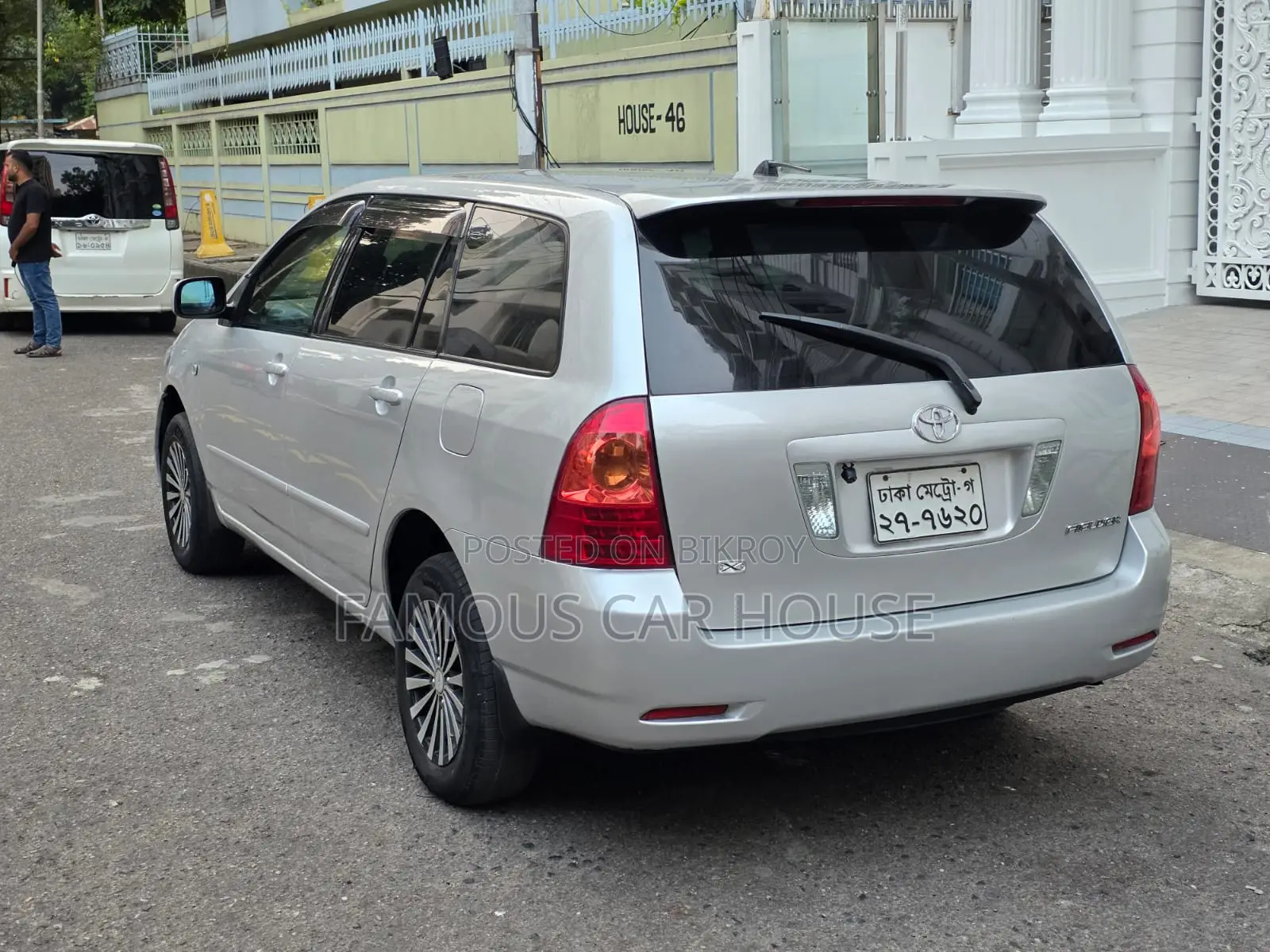 Toyota Corolla Fielder 2004 Silver