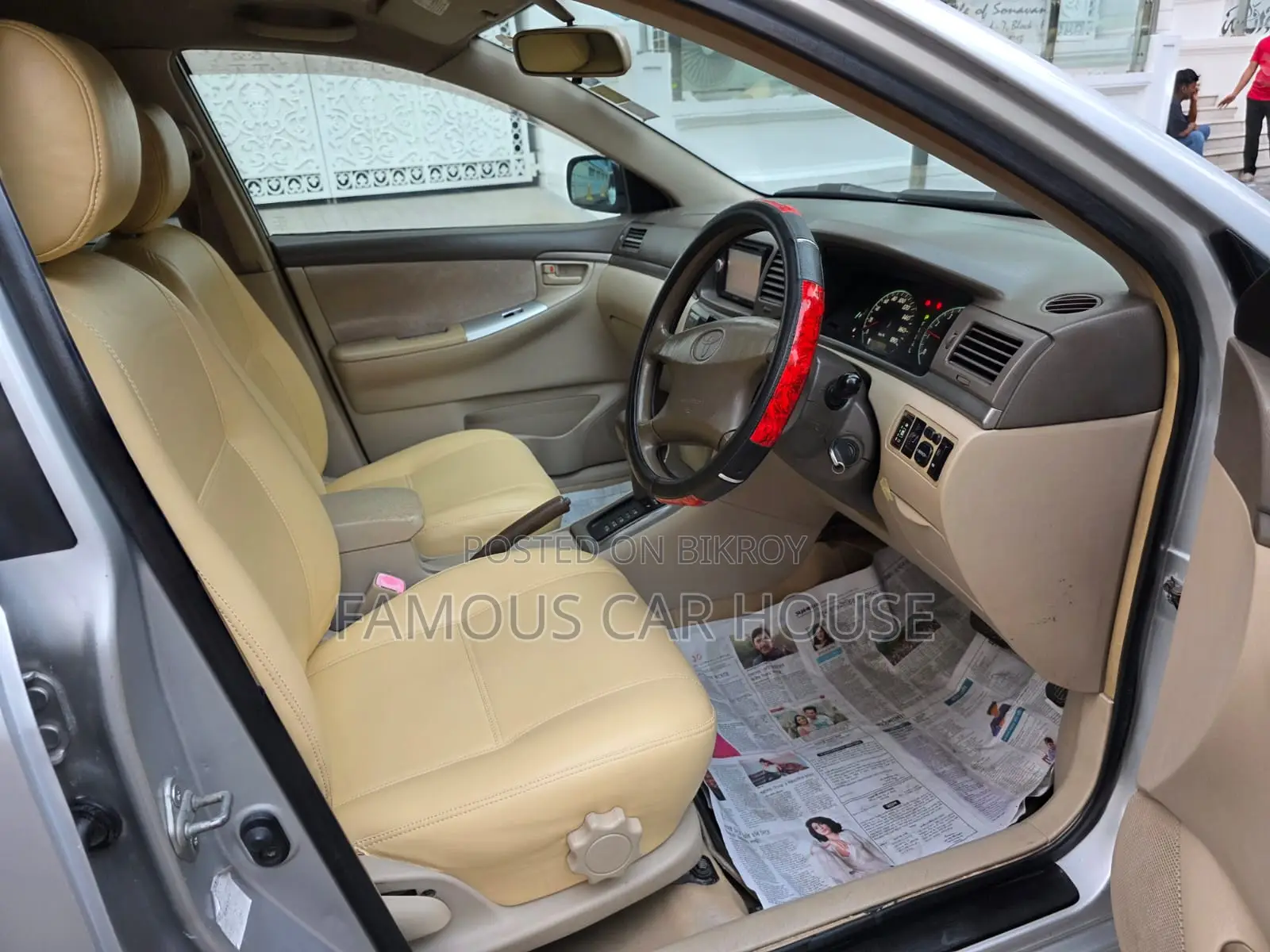 Toyota Corolla Fielder 2004 Silver