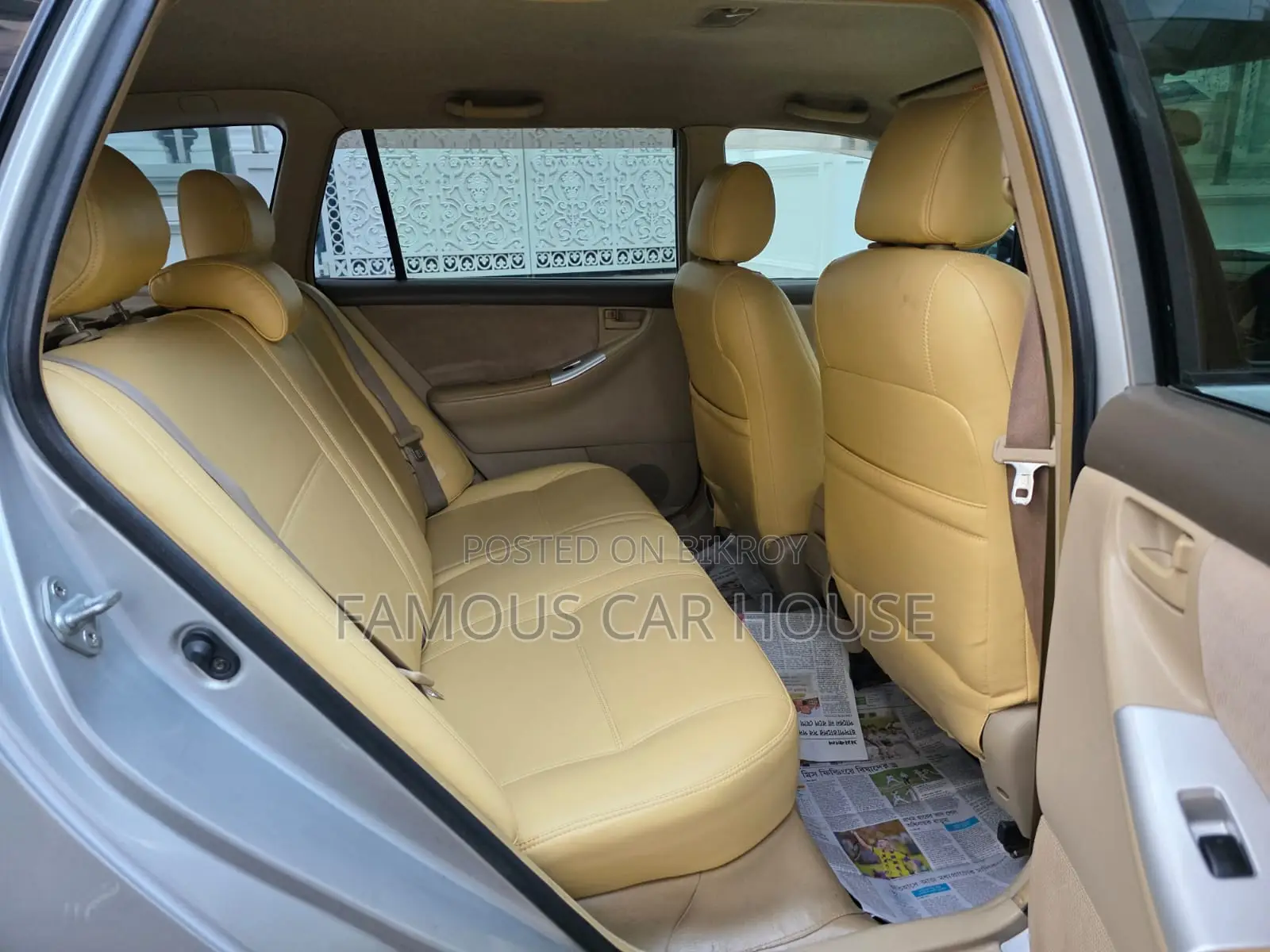 Toyota Corolla Fielder 2004 Silver