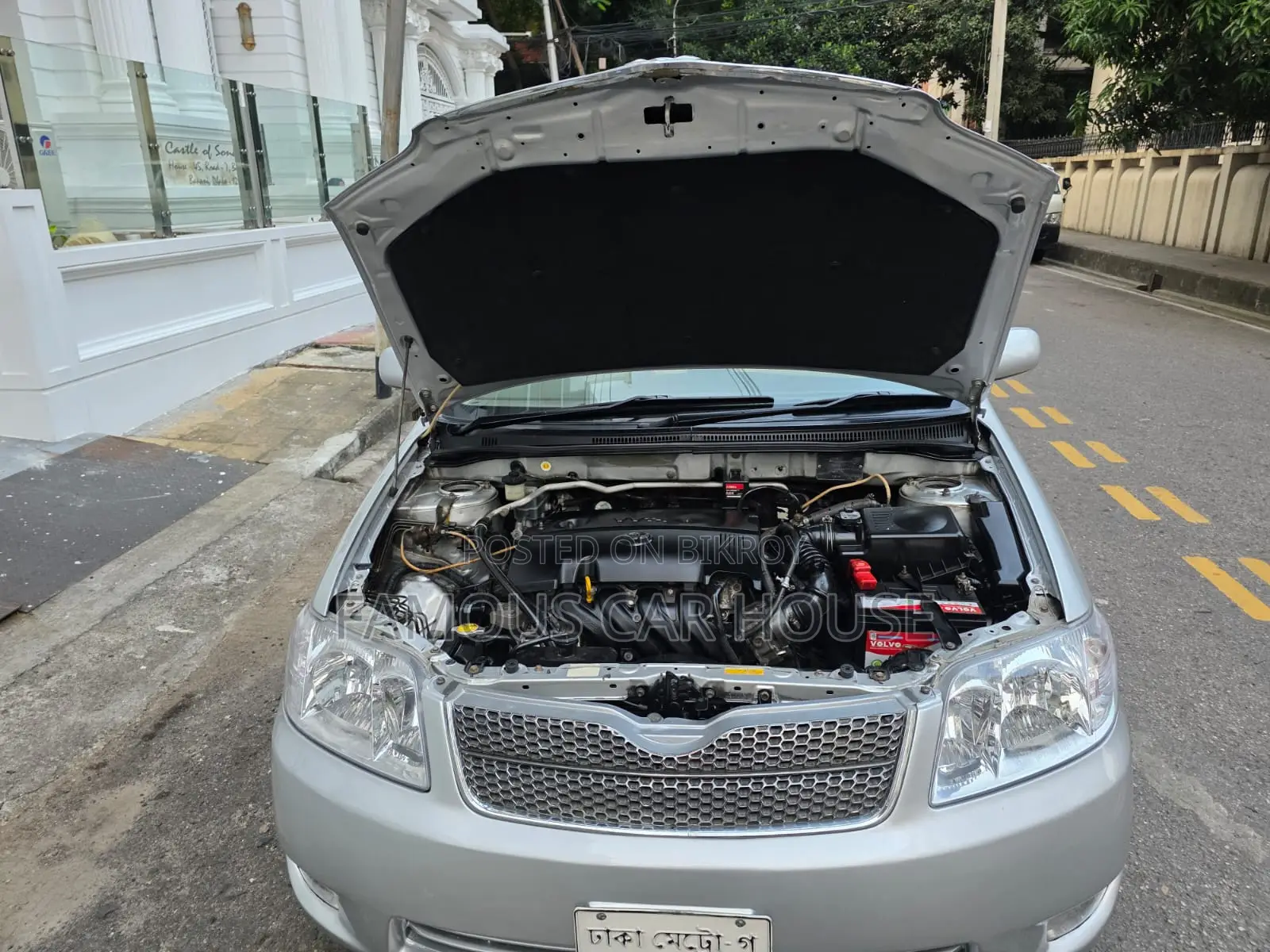 Toyota Corolla Fielder 2004 Silver
