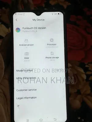 Vivo Y17 256 GB Red