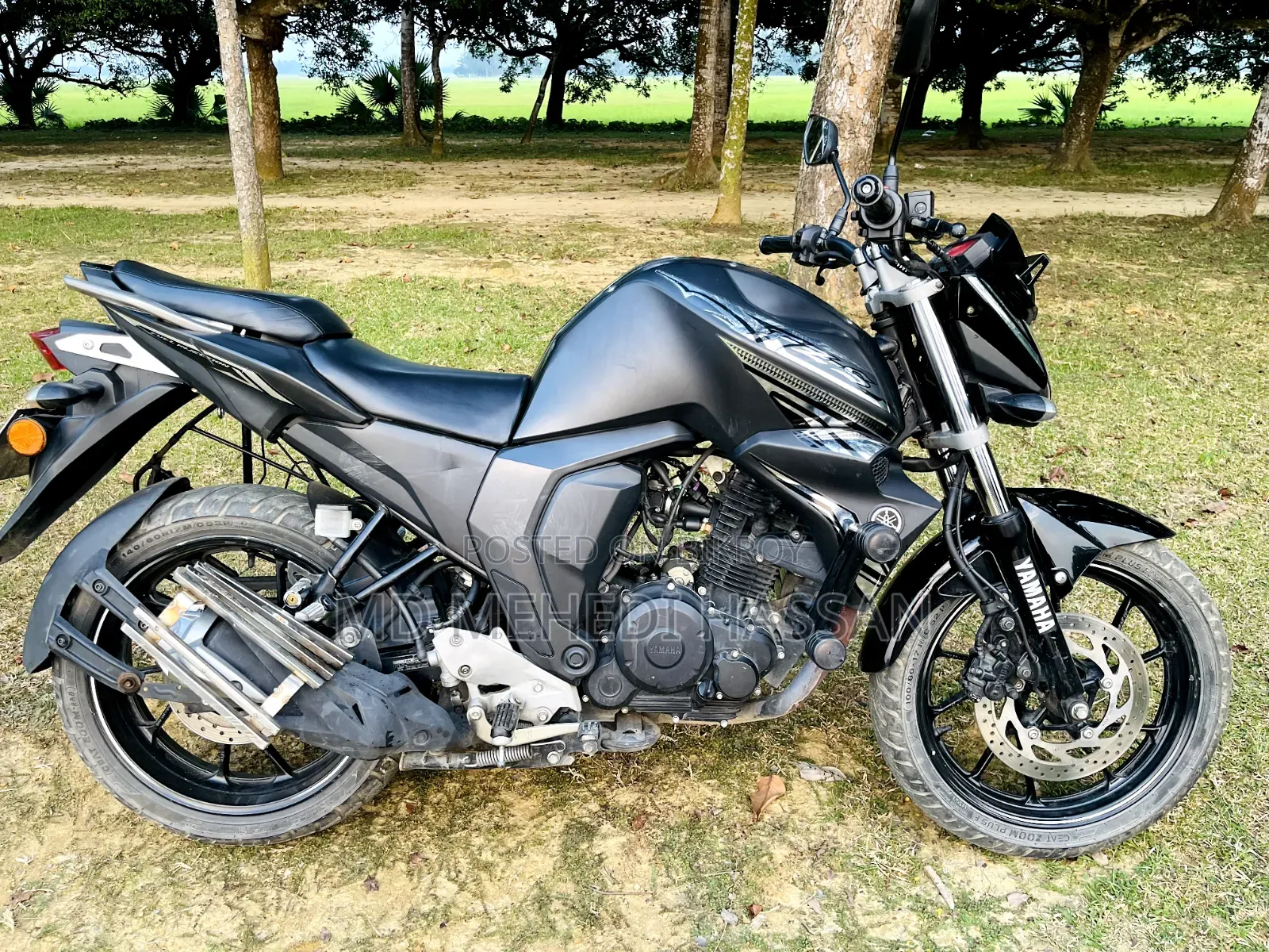যামাহা এফজেডএস ভি২ ২০২৩ ব্ল্যাক