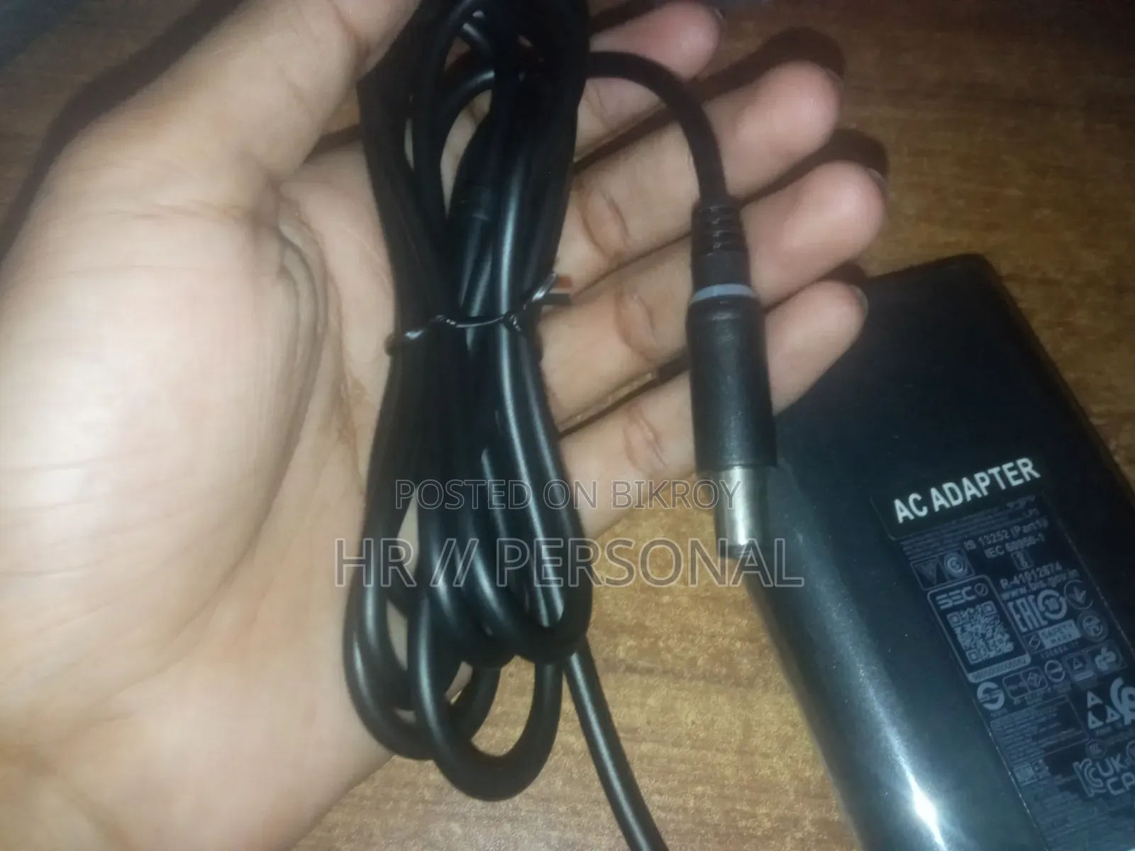 Laptop Power Charger Adapter 65W Small Port for Dell