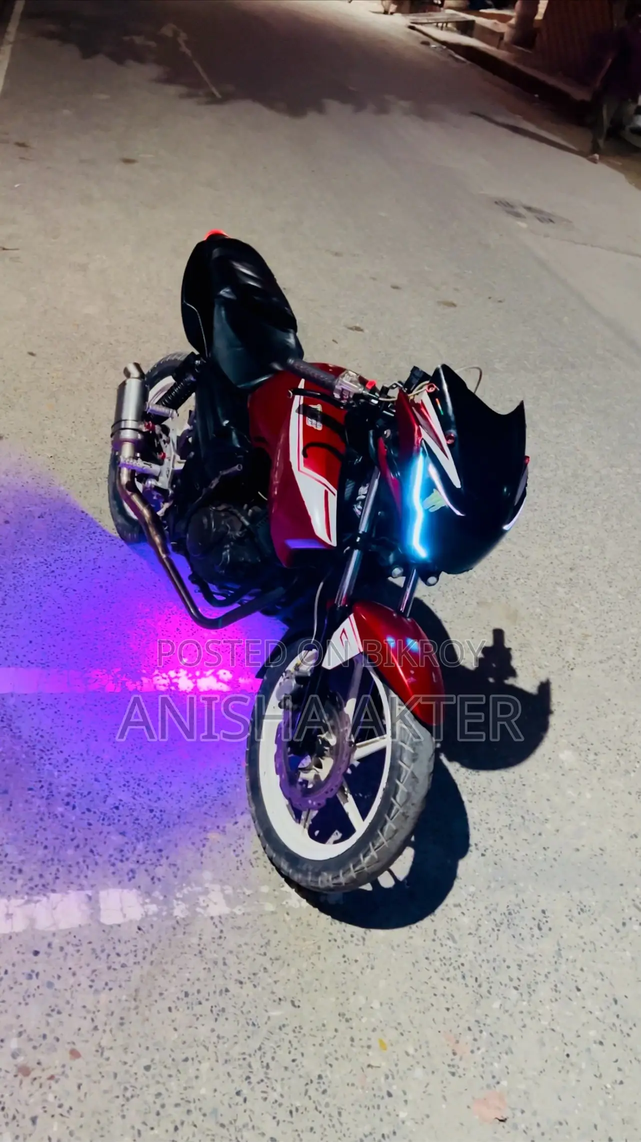 TVS Apache RTR 160 2V 2014 Red