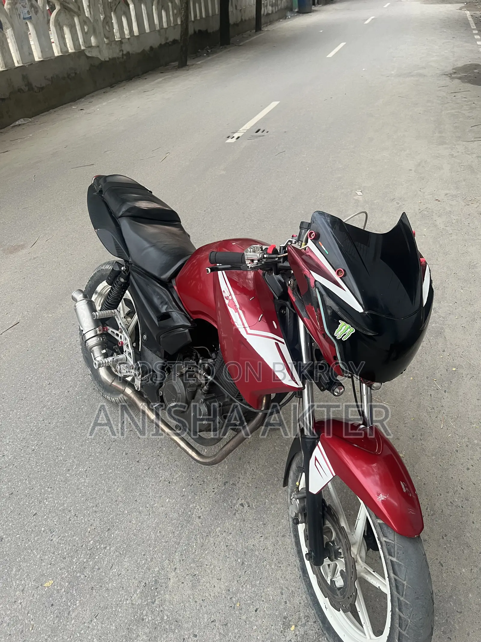 TVS Apache RTR 160 2V 2014 Red