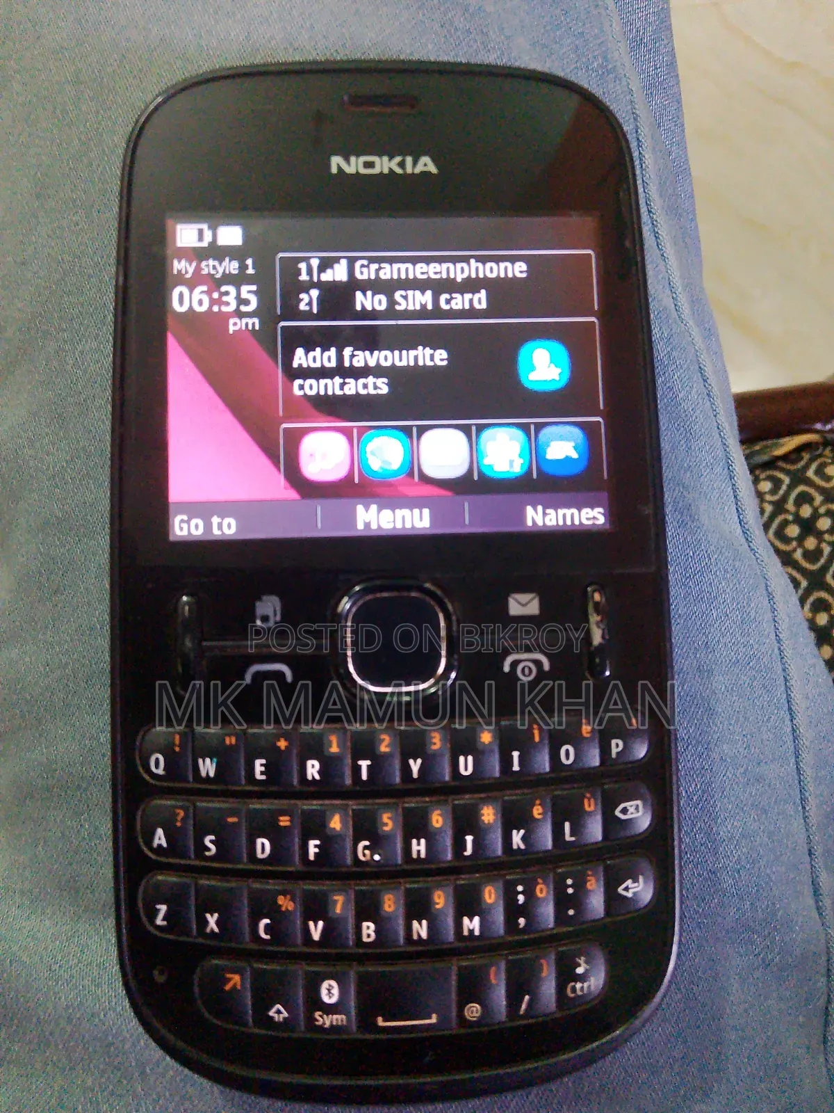 Nokia Asha 200 Black