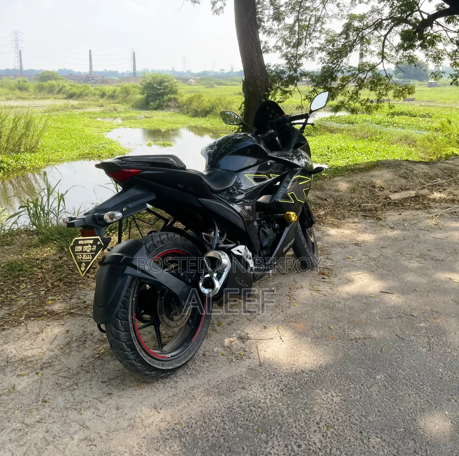 Suzuki Gixxer SF 2024 Black