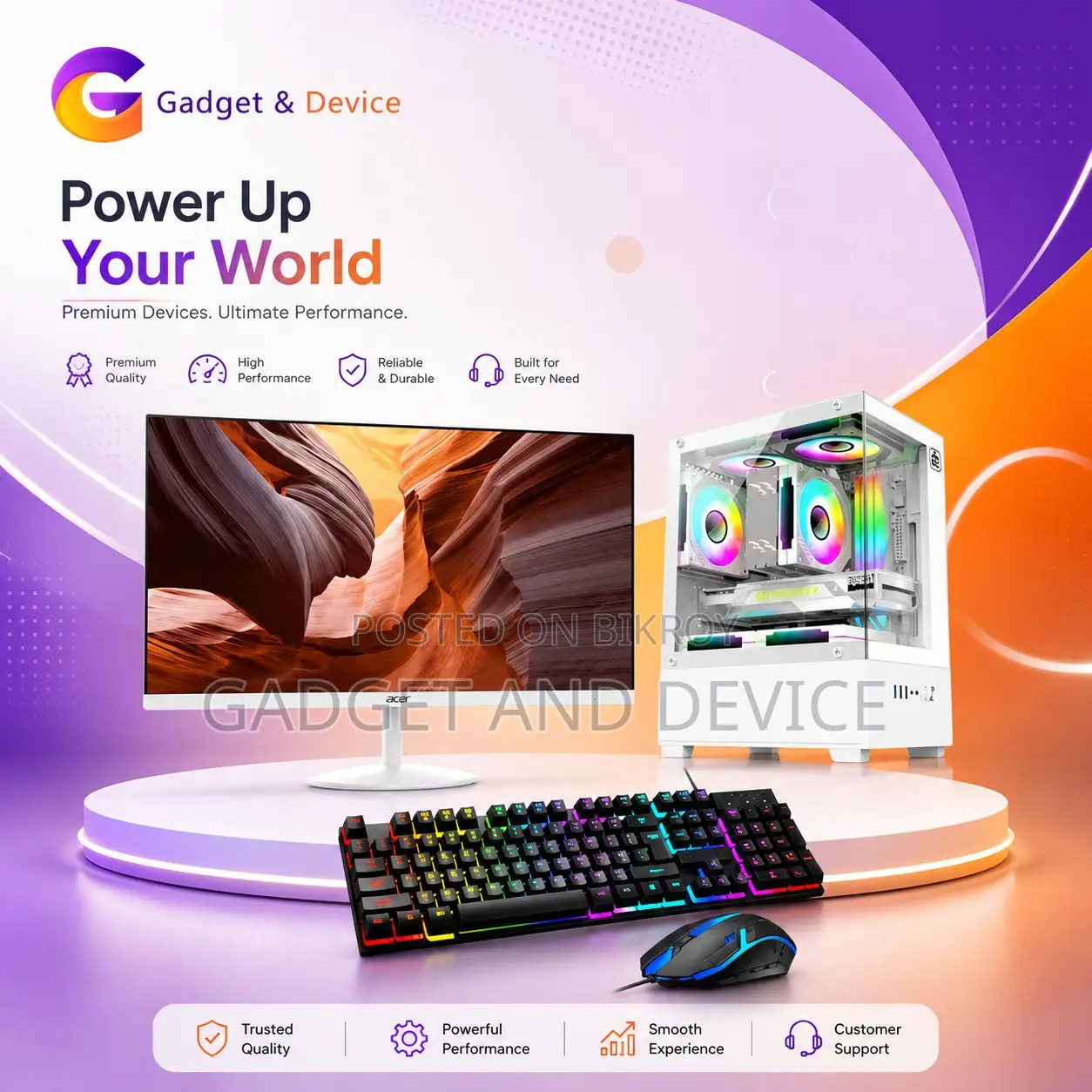 New Desktop Computer 8GB Intel Core i5 SSD 256GB