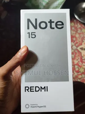 New Xiaomi Redmi Note 15 128 GB Black